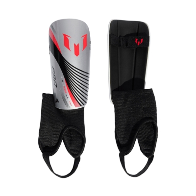 adidas Messi Match silver JV5240 children's football shin guards