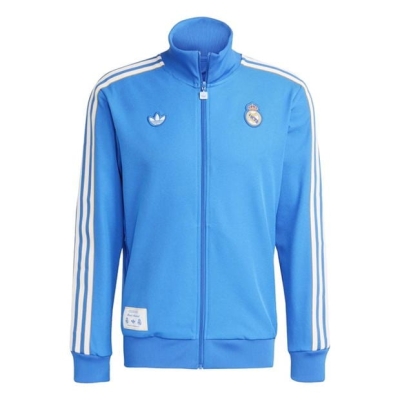 adidas Real Madrid Tracksuit Top Mens