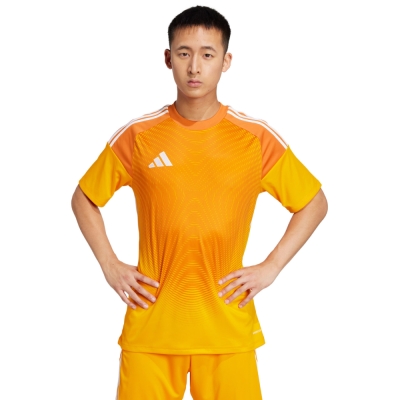 Men's adidas Tiro 25 Competition Jersey Short Sleeve goalkeeper jersey orange JN4502