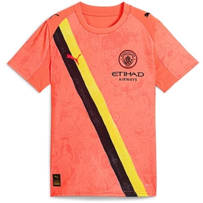 Puma Manchester City Club World Cup Goalkeeper Shirt 2025 2026 Juniors