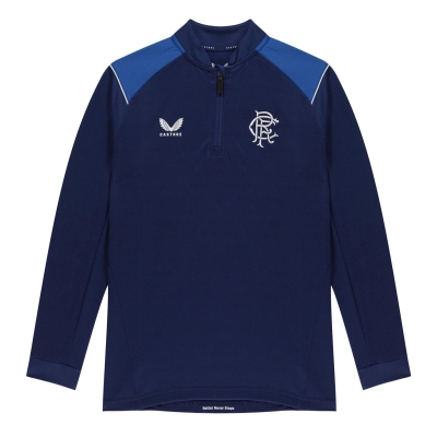 Castore Rangers FC quarter Zip Top Juniors