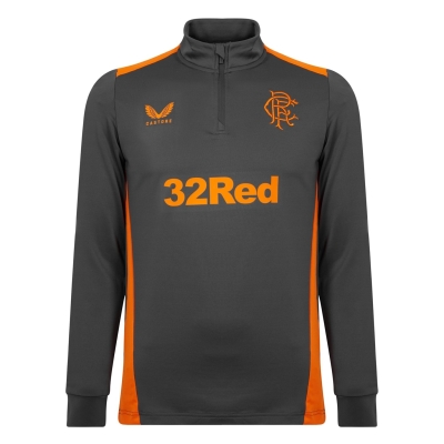 Castore Rangers quarter Zip Top 2023 2024 Adults