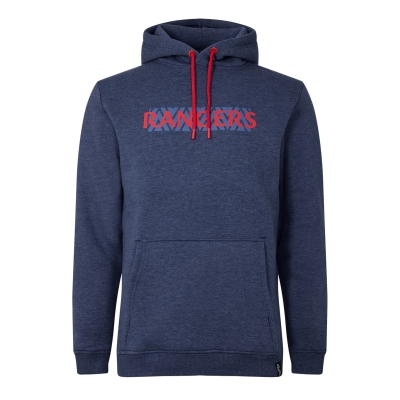 Castore Rangers Hoodie Mens
