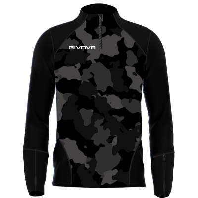 MAGLIA TECNICA HALF ZIP ARMY