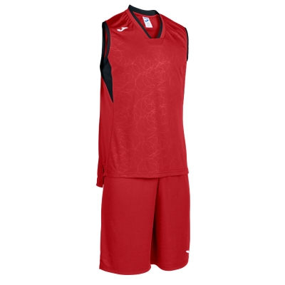 Campus Set Basket Red-black Sleeveles Joma