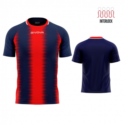 SHIRT STRIPE  M/C INTERLOCK