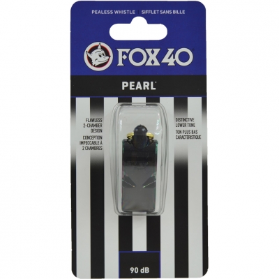 Whistle Fox 40 Pearl black 9700-0008