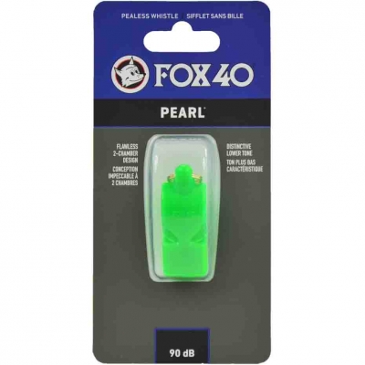 Whistle Fox 40 Pearl green without cord 9702-1408