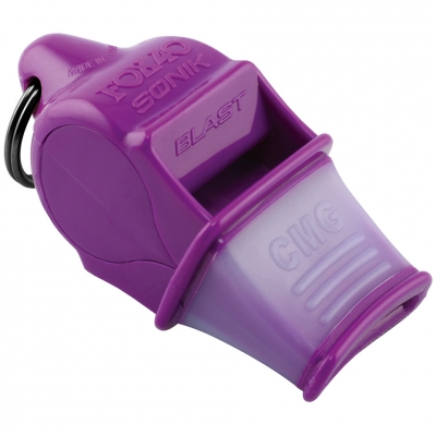 Whistle Fox 40 Sonik Blast CMG purple with string 9203-0808