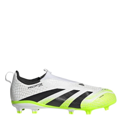 adidas Predator 3 Childrens Laceless Firm Ground Football Boots