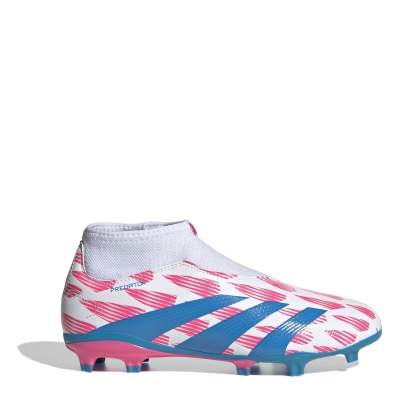 adidas Predator League Laceless Firm Ground Football Boots Juniors