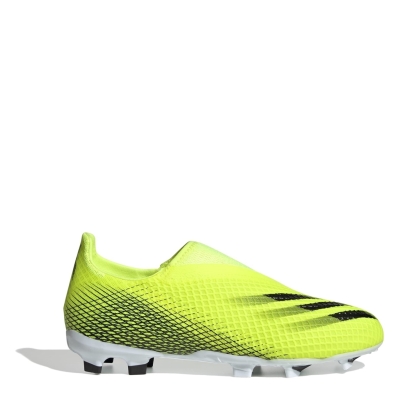 adidas X Ghosted .3 Laceless Childrens Firm Ground Football Boots