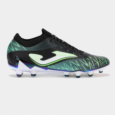 Striker Top 2501 Black Green Firm Ground