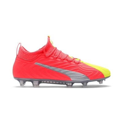Ghete fotbal barbati puma one 20.3 osg fg/ag portocaliu