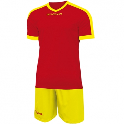 Givova Set Revolution red-yellow