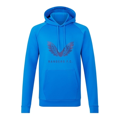 Castore Rangers Logo Hoodie Adults