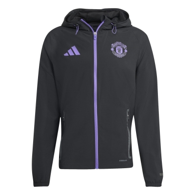 adidas Manchester United Travel Jacket 2025 2026 Mens
