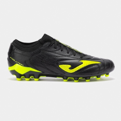 Evolution 2531 Black Yellow Artificial Grass