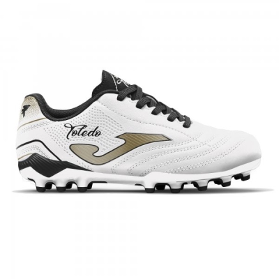 Toledo Jr 2502 White Firm Ground