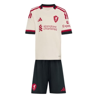 adidas Liverpool Away Minikit 2025 2026 Infants