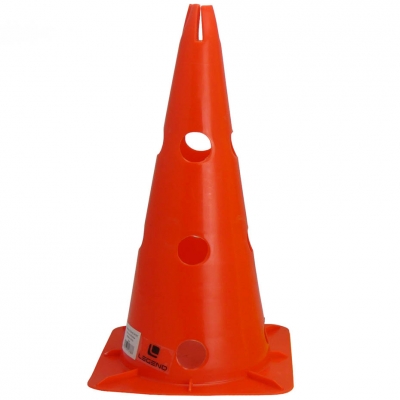 Legend cone with holes 38cm red