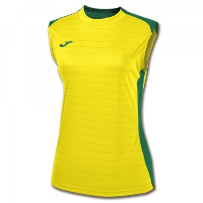 Tricou Campus Ii Sleeveless Yellow-green pentru Femei Joma