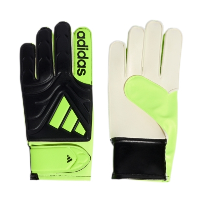adidas Copa Club goalkeeper gloves black and green JN5340