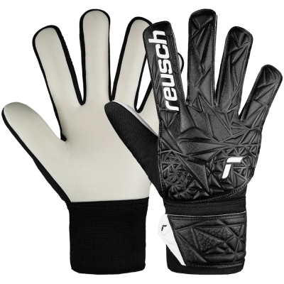 Reusch Attrakt Starter Solid goalkeeper gloves, black 5470514 7700