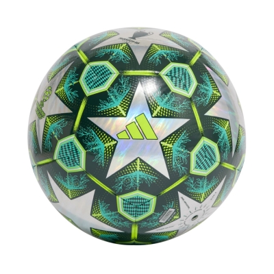 Football adidas UCL Training 24/25 Knockout Stages Foil green-silver JH1280