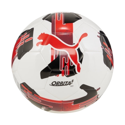 Puma Orbita 6 MS Football White-Red 84335 04