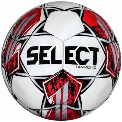 Select Diamond 4 v23 soccer ball white-red 17747