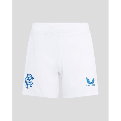 Castore Rangers Home Shorts 2024 2025 Womens