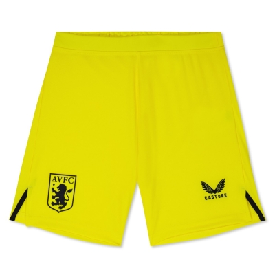 Castore Villa Away Goal Keeper Shorts Juniors