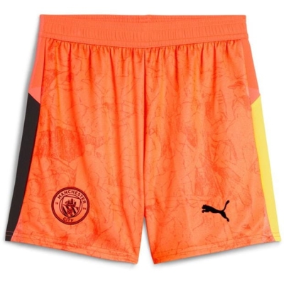 Puma Manchester City Club World Cup Goalkeeper Shorts 2025 2026 Juniors