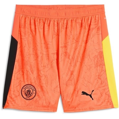 Puma Manchester City Club World Cup Goalkeeper Shorts 2025 2026 Adults