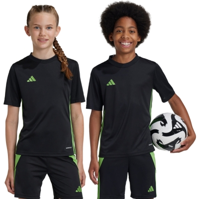 Children's adidas Tabela 23 Jersey black-lime JJ1155