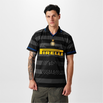 Score Draw Internazionale UEFA Cup Final Shirt 1998 Mens