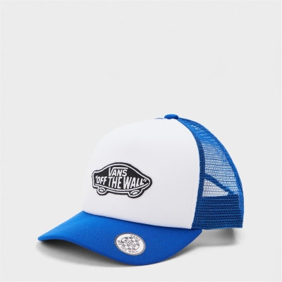 Vans Classic Patch Curved Bill Trucker T Flat Peak Cap Unisex Kids