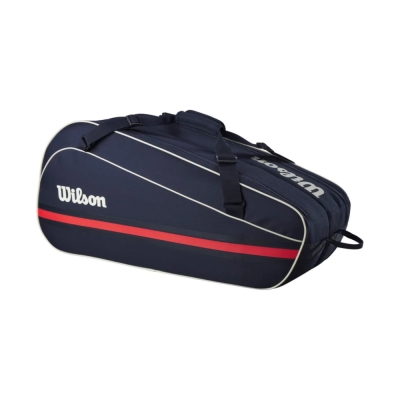 Wilson Team 3PK tennis bag navy blue and red WR8039801001