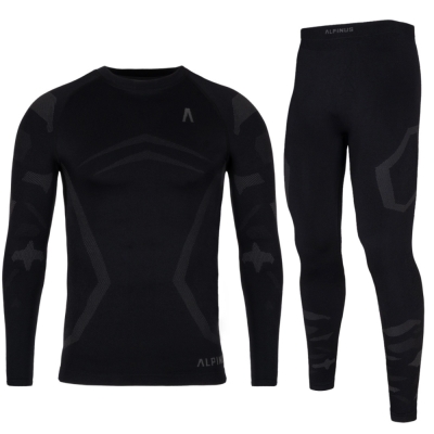 Men's thermal underwear Alpinus Idre Set black SI8945