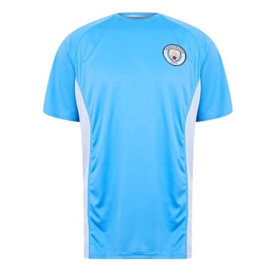 Source Lab Manchester City Poly T-shirt Adults