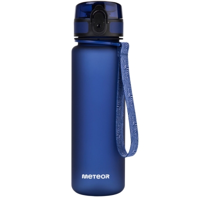 Meteor water bottle 500 ml navy blue 74588