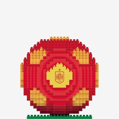 Team Spain BRXLZ Football Building Blocks Adults