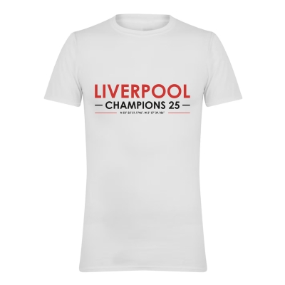 Team Team LFC Champions 2024/25 Tee Sn52