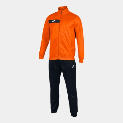 Columbus Tracksuit Orange Black