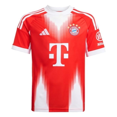 adidas Bayern Munich Home Shirt 2025 2026 Juniors