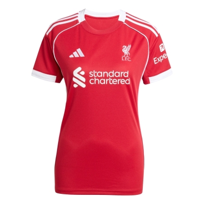 adidas Liverpool Home Shirt 2025 2026 Womens
