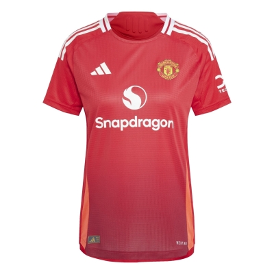 adidas Manchester United Authentic Home Shirt 2024 2025 Womens
