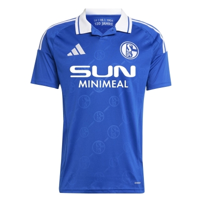 adidas Schalke 04 Home Shirt 2024 2025 Adults
