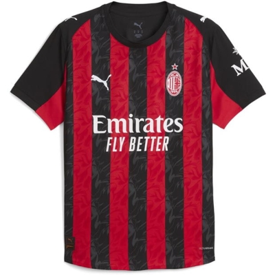 Puma AC Milan Authentic Home Shirt 2025 2026 Adults